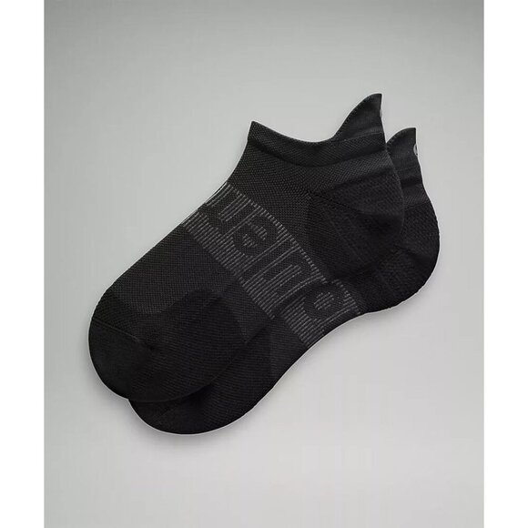 Men's Power Stride Tab Socks (3 Pack) - Black - Picture 1 of 4